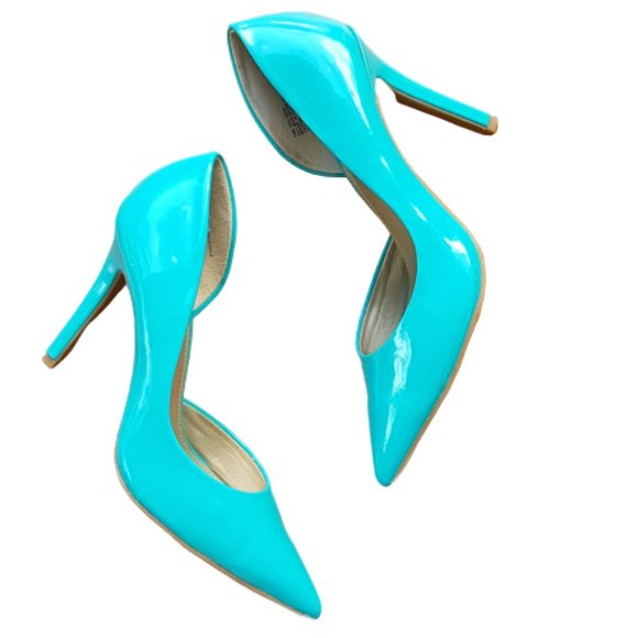 Ana A New Approach Aqua Blue Pumps Sz 7 